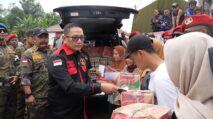 Cuaca Ekstrem di Sukabumi Picu Banjir Bandang dan Longsor, GRIB Jaya Salurkan Bantuan